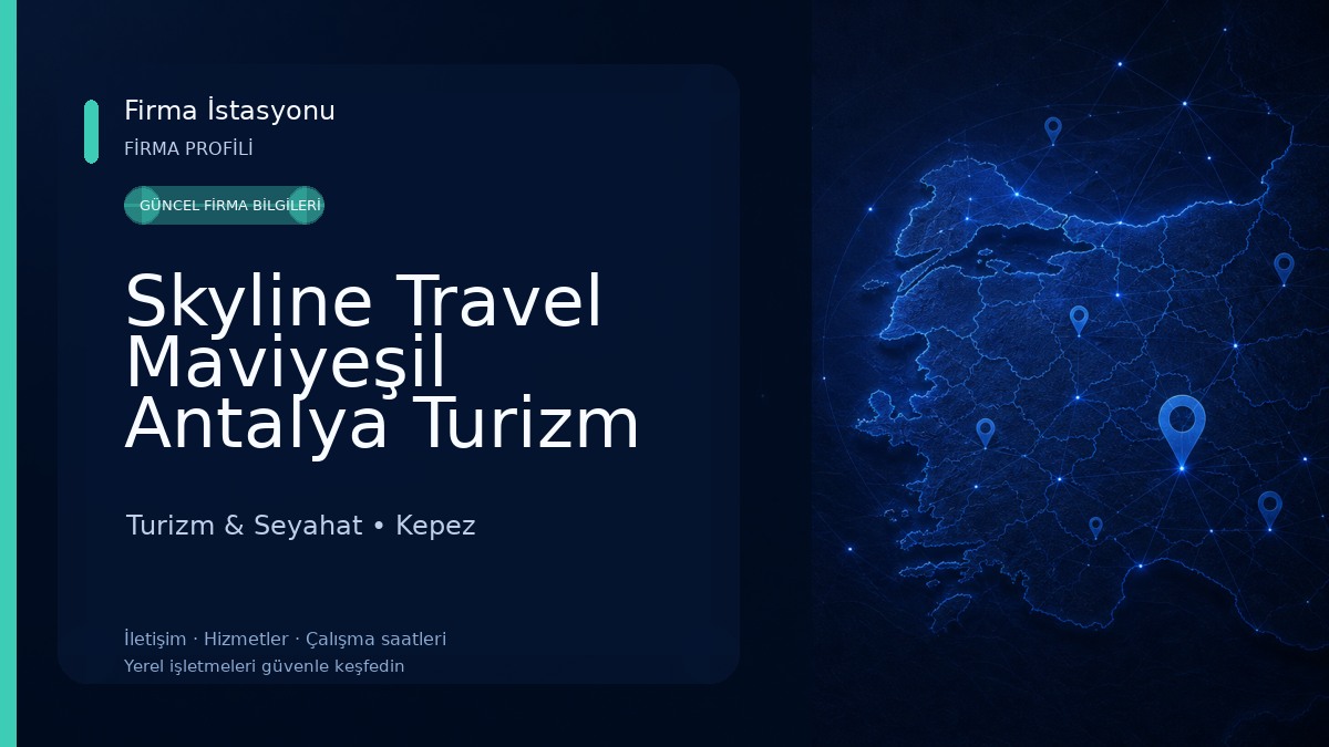 Skyline Travel Maviyeşil Antalya Turizm