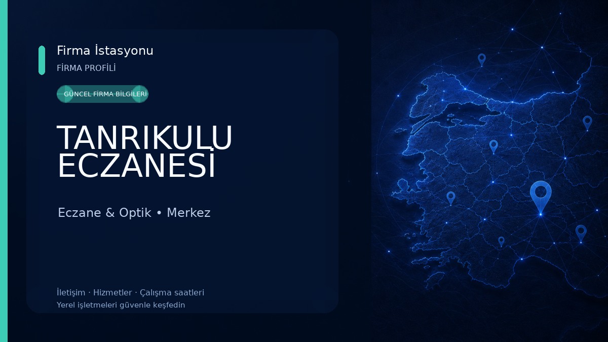 TANRIKULU ECZANESİ Eczane & Optik