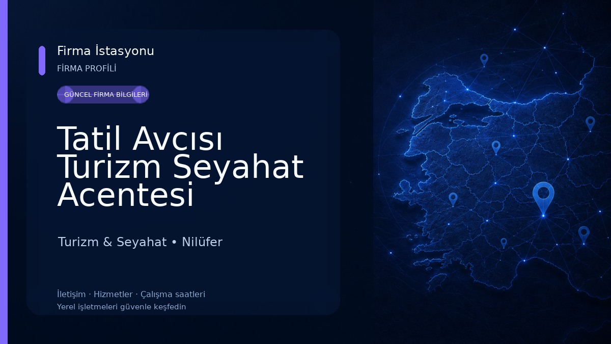 Tatil Avcısı Turizm Seyahat Acentesi Turizm & Seyahat