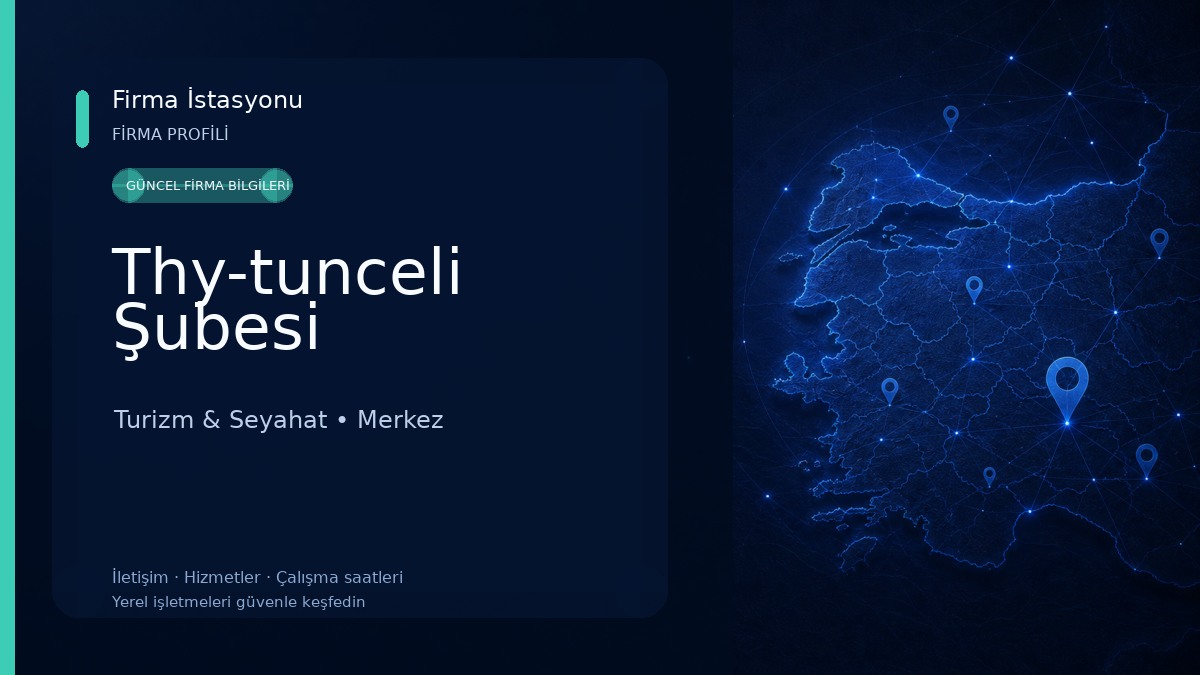 Thy-tunceli Şubesi