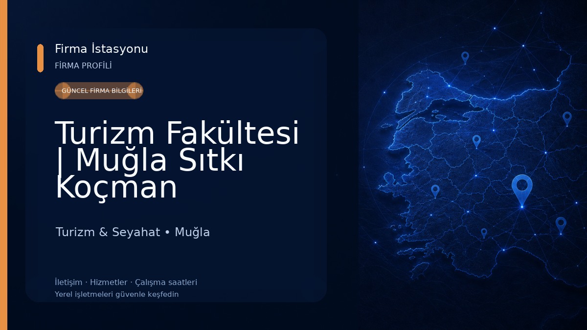 Turizm Fakültesi | Muğla Sıtkı Koçman Üniversitesi