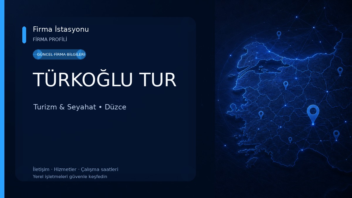 TÜRKOĞLU TUR Turizm & Seyahat