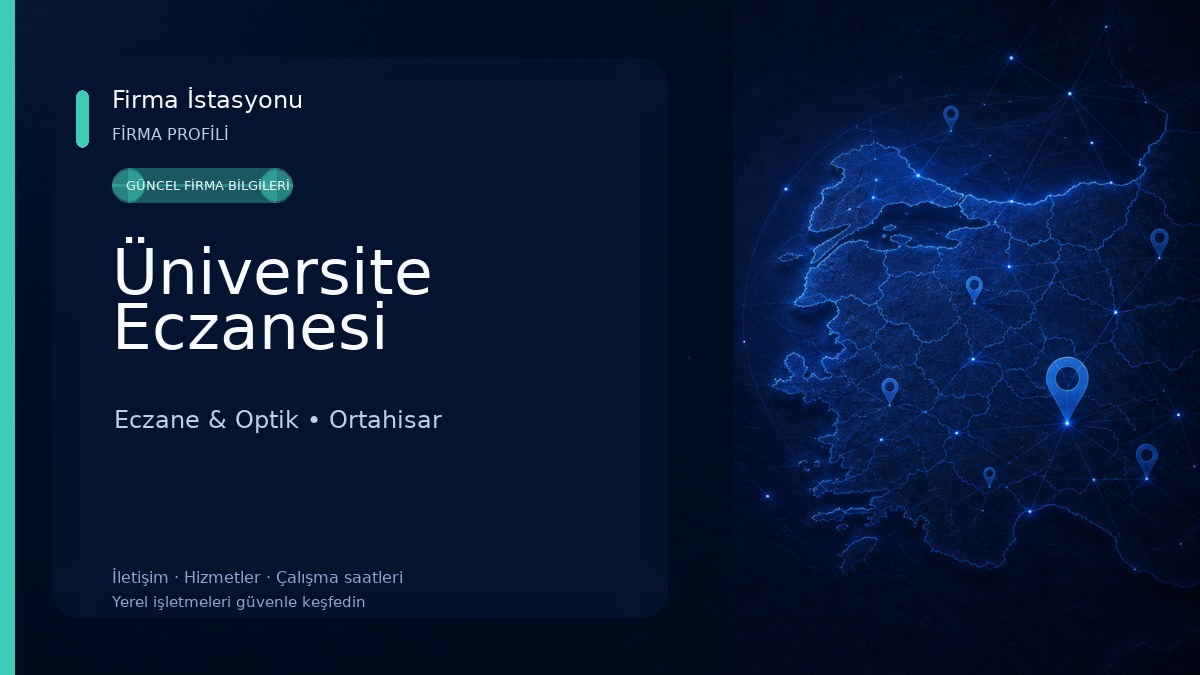 Üniversite Eczanesi
