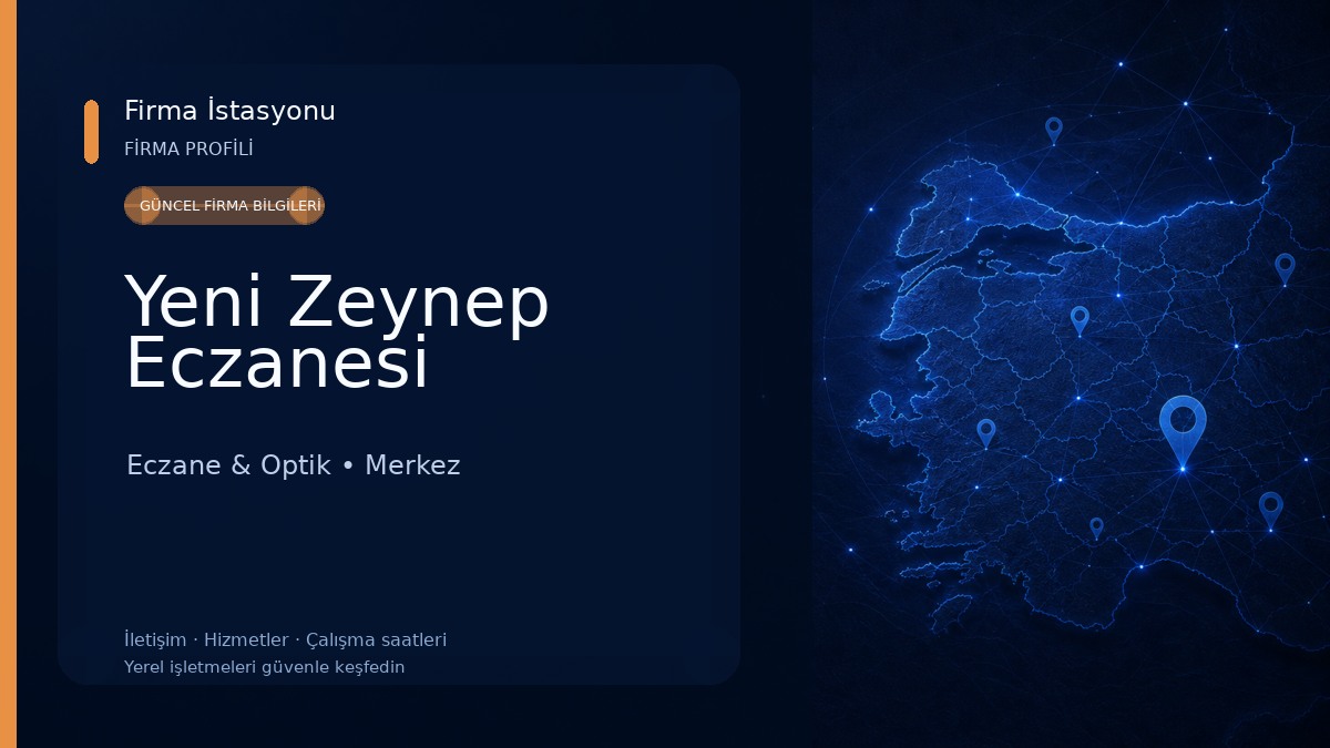Yeni Zeynep Eczanesi