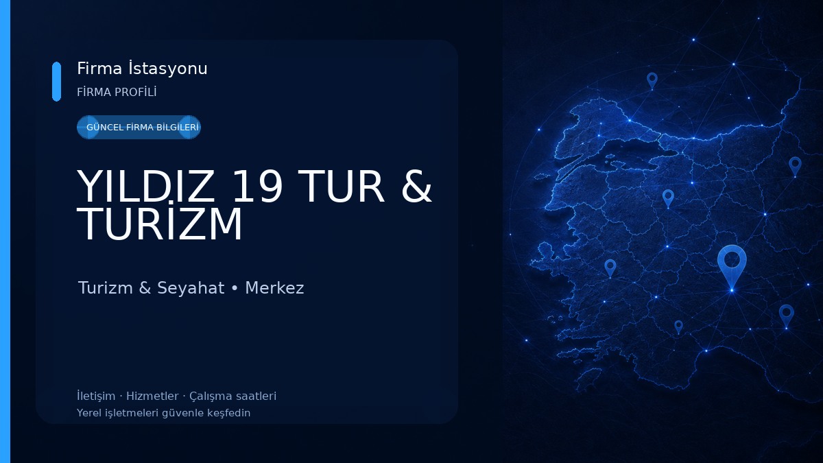 YILDIZ 19 TUR & TURİZM Turizm & Seyahat