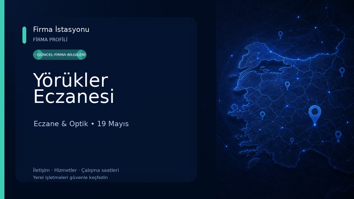 Yörükler Eczanesi Eczane & Optik